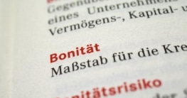Nachgewiesene Bonität ist wichtig für die Kreditvergabe.